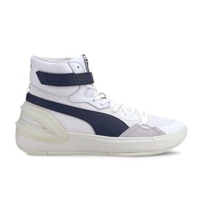 M Puma Sky Modern Basketball White/Pea Size 7.5